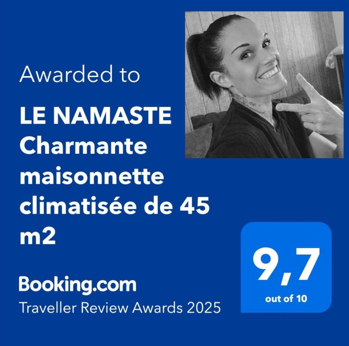 Le Namaste Charmante Maisonnette Climatisee De 45 M2 Brasles Exterior photo